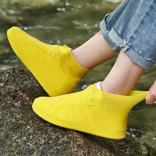 Reusable Silicone Overshoes Rain Waterproof Shoe Covers Boot Protector Cover2025 - Picture 7 of 24