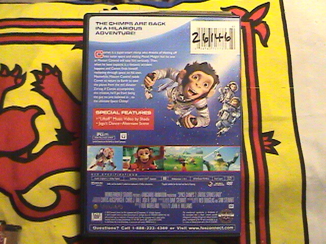 Space Chimps 2: Zartog Strikes Back (DVD, 2010) 24543717737