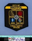 Bristol Public Safety Officer Tennessee Fire Police Rescue Patch Hazmat 6B