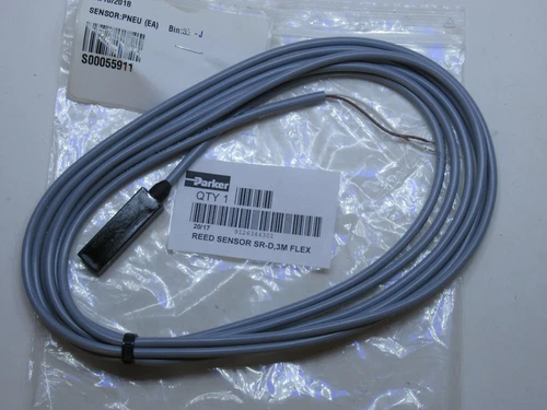 (NEW) PARKER SR-D 3M 10-250Vac/dc 0.5A 20W 30Va Flex Reed Sensor 