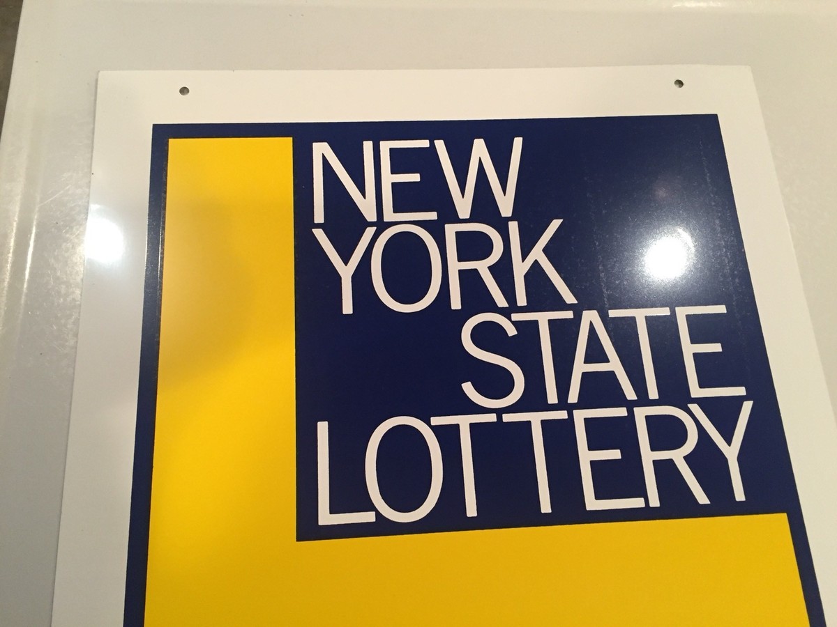 New York Lottery ネオン管　ライト　サイン STABRIDGE New York Lottery ネオン管 ライト サイン STABRIDGE - メルカリ