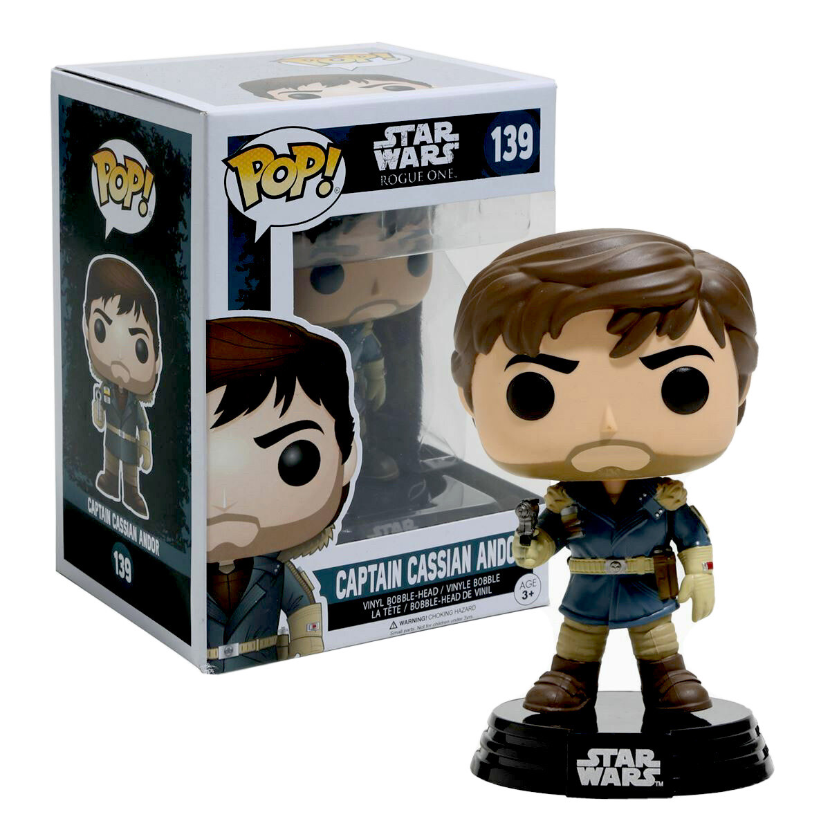 FunkoPop！151 CAPTAIN CASSIAN ANDER 限定版 Funko Pop! Star Wars Rogue One 151 Captain Cassian Andor