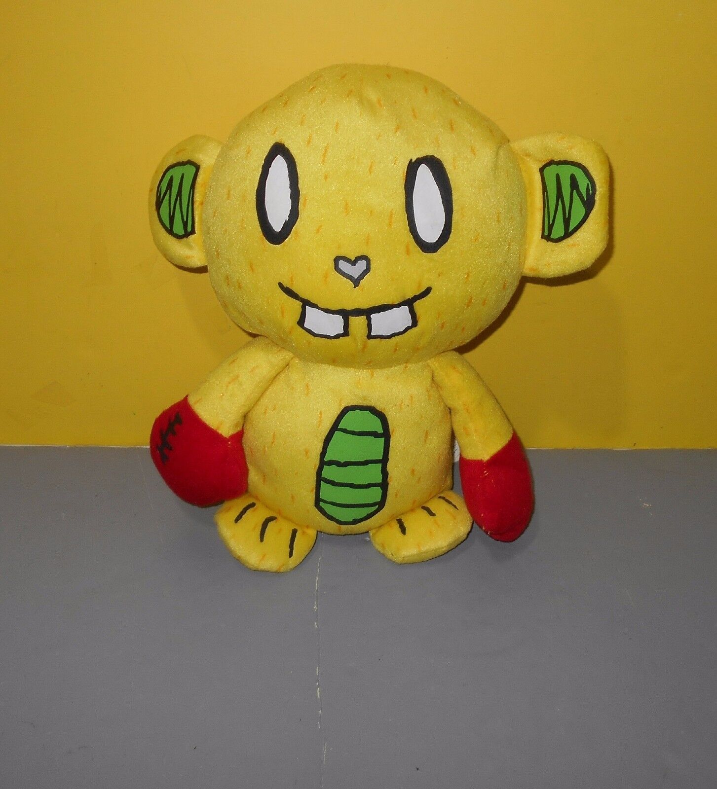 12" Gus Fink Emi Boz Yellow Gork The Gooli Monster Plush Stuffed Animal