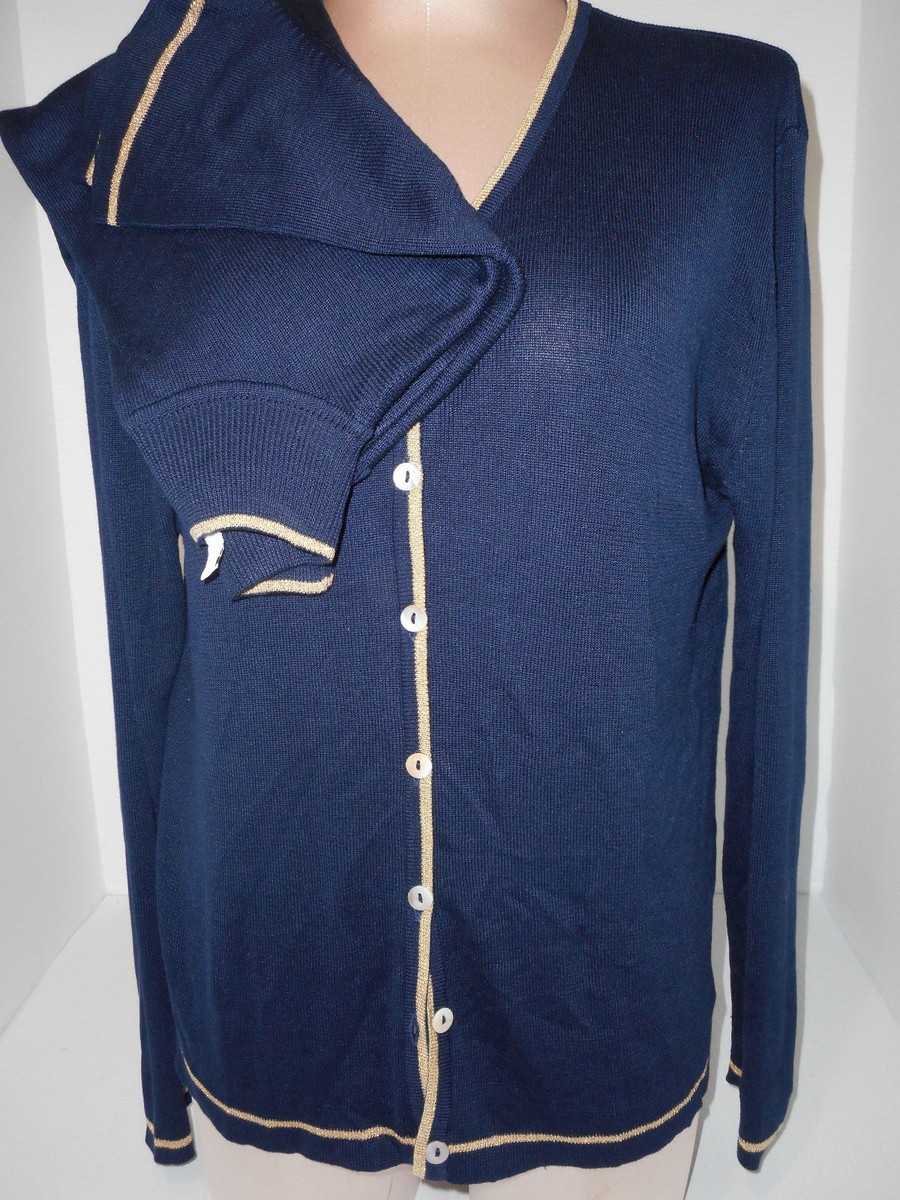 FOLIO (Saks Fifth Avenue) Womens Piece Cardigan Sweater Set Size