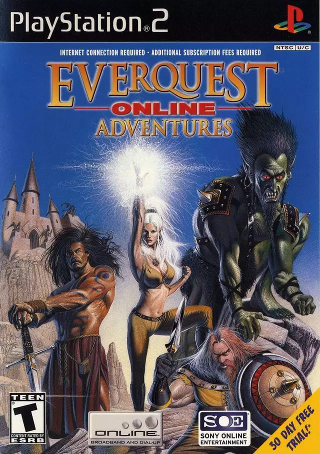 Jogo Usado EverQuest Online Adventures PS2 - Game Mania