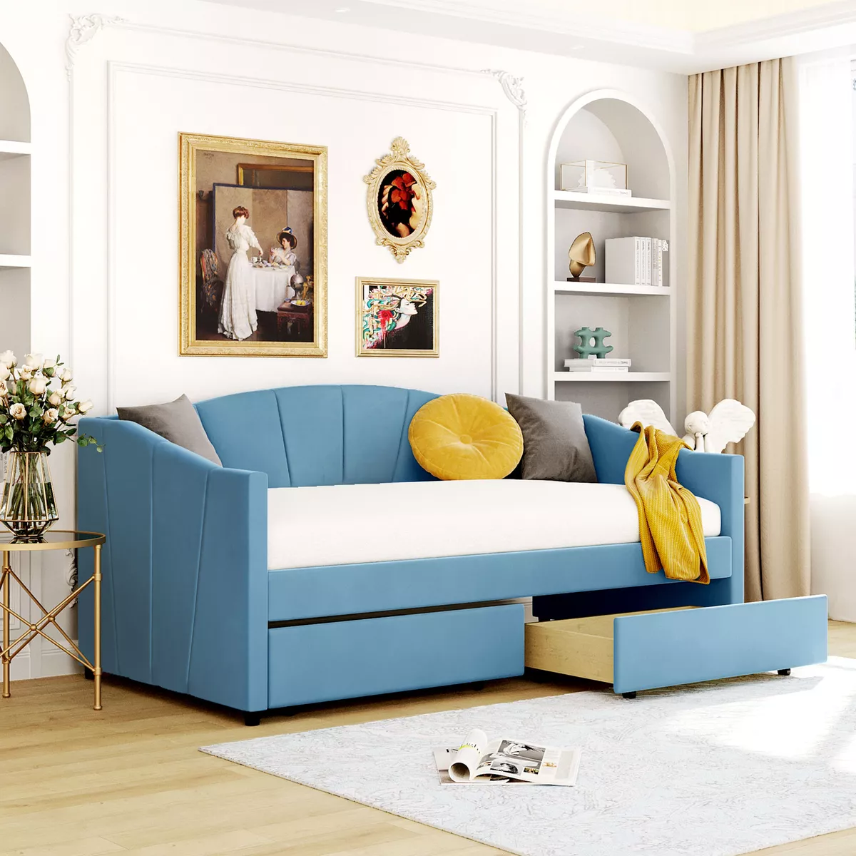 Daybed with on sale basket storage