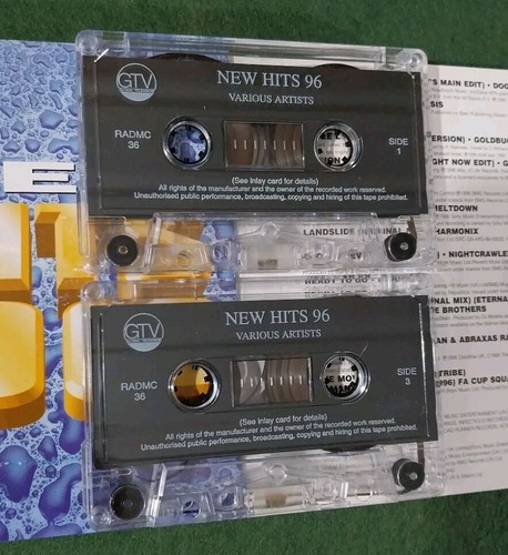 NEW HITS 96: Various Artists (Sony 1996) UK Cassete Tapes X 2 - Picture 3 of 4