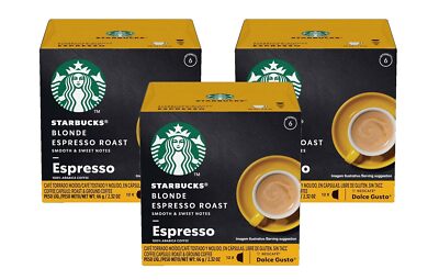 Nescafe Dolce Gusto OR Starbucks Coffee Pods Capsules Box Choose