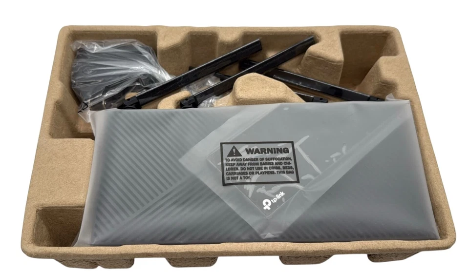 TP-Link Archer AX21 AX1800 Dual-Band Mesh Wi-Fi 6 Router Black New Open Box - Image 3 of 4