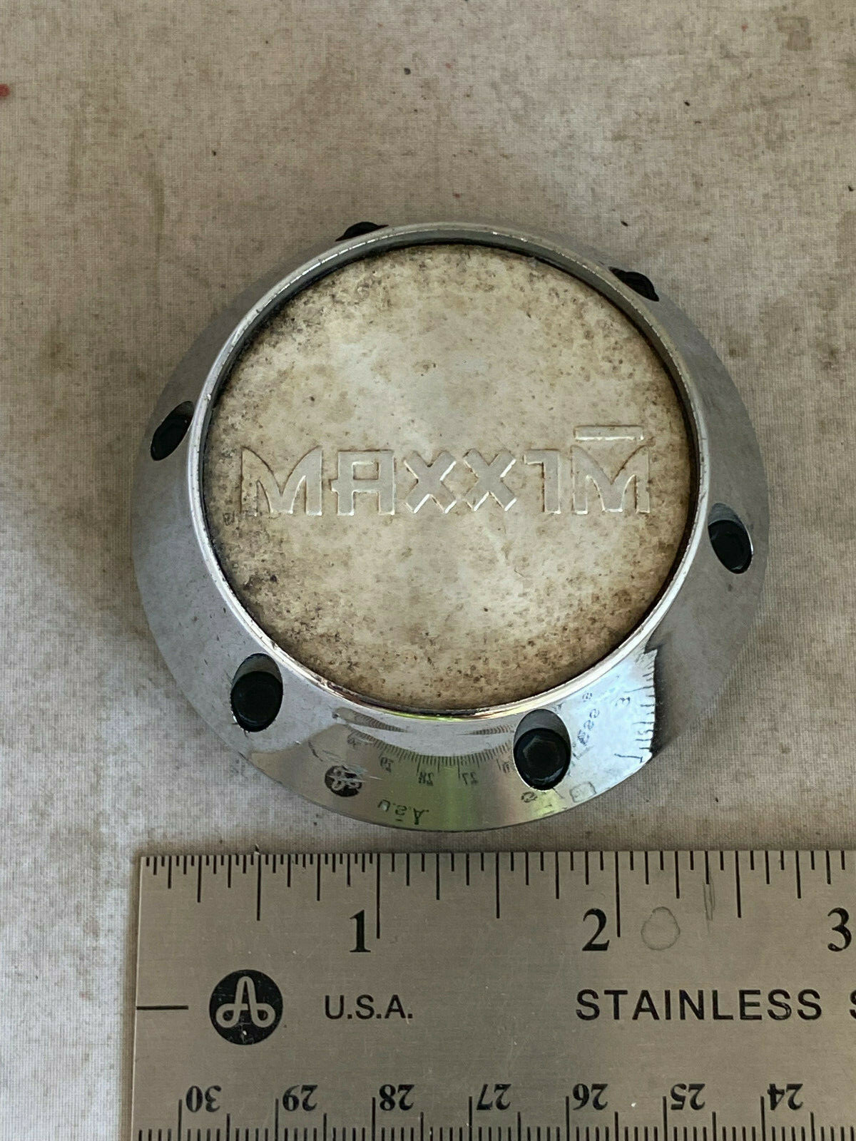 MAXXIM Custom Wheels Chrome Machined Wheel Rim Hub Cover Center Cap C-090-image