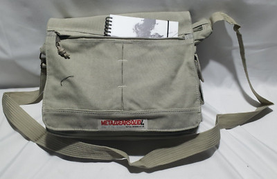 Metal Gear Solid 4: Guns of the Patriots woven messenger bag Beige NEW