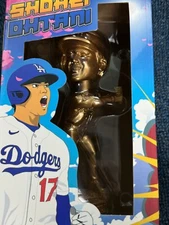 NEW 2024 GOLD Shohei Ohtani Bobblehead Los Angeles Dodgers Membership Exclusive