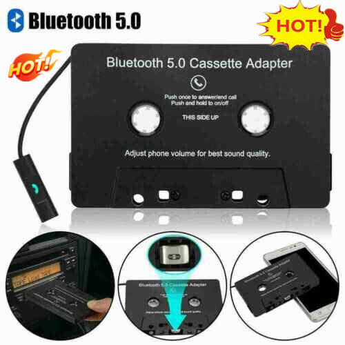 Nastro convertitore CD cassetta audio stereo auto 5.0 compatibile con Bluetooth 2023-