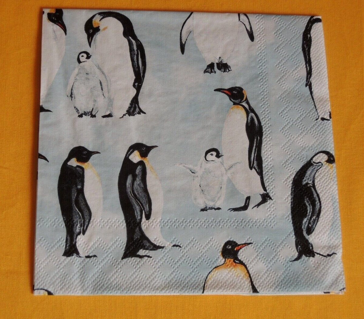 20 Lunch Servietten Mit Pinguin-Motiv – Winter-Design, 33 X 33 Cm, 3-lagig, Für Tischdeko & Serviettentechnik
