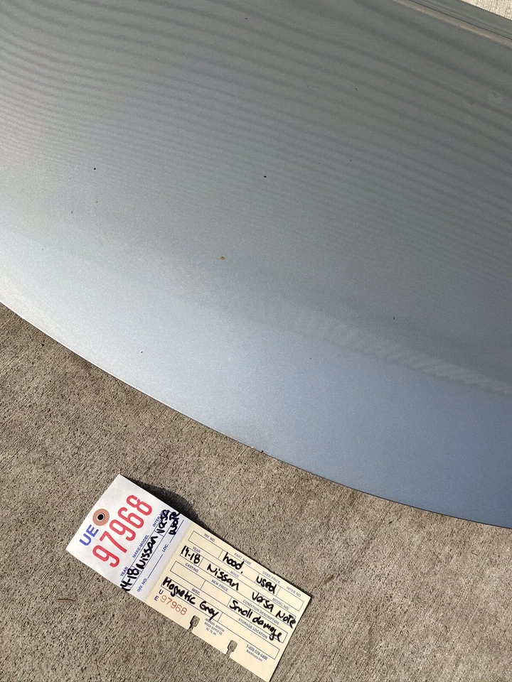 Nissan Versa Note Hood 2014 2015 2016 2017 2018 2019 OEM FEA00 3WCMA Foto 4 de 4