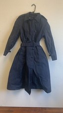 Sz.8l All Weather Us Army Military Coat / Women / Navy Blue
