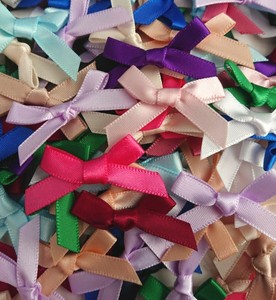 mini ribbon bows for crafts