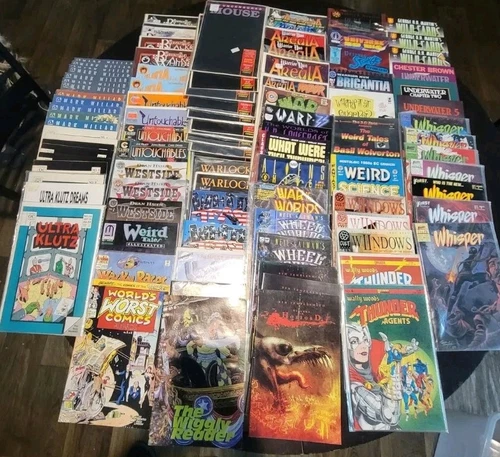 Comic Book Lot of 99 ETERNITY Underwater Wild Cards Untouchables Antarctic