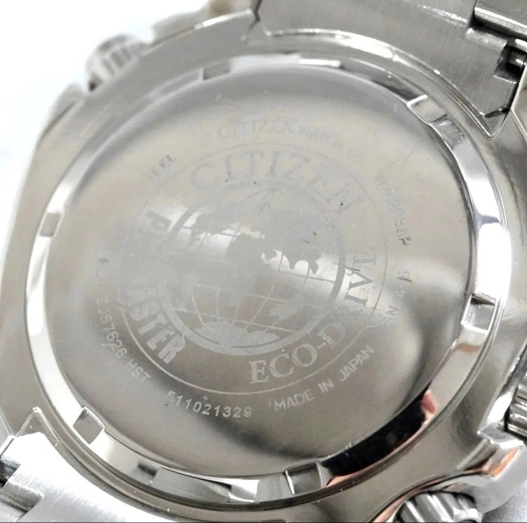 CITIZEN PROMASTER JR4045-57E Yacht Timer, Eco-Drive, Solar 