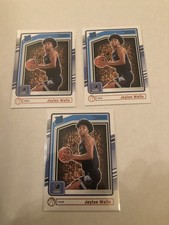 Lot of 3 Jaylen Wells NBA Basketball Cards Memphis Grizzlies rookie 