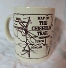 VTG-NOS-CHISHOLM TRAIL Coffee Cup-Cowboy-MINT-Old West — photo 2