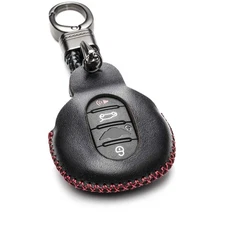 Vitodeco Genuine Leather Smart Key Fob Case Cover Protector Compatible with