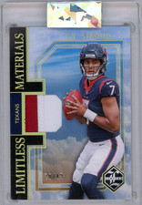 CJ Stroud 2023 Panini Limited Limitless Materials /50 #LM-CST Rookie RC!!