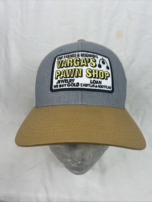 Vintage Richardson Snapback Mesh Trucker Mütze Kappe mit ''Varga's Pawn Shop'' Patch