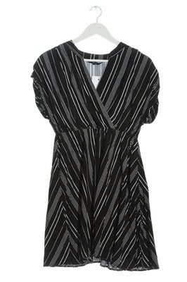 VERO MODA Sommerkleid Damen Kleid Gr. DE 36 schwarz-weiß Casual-Look
