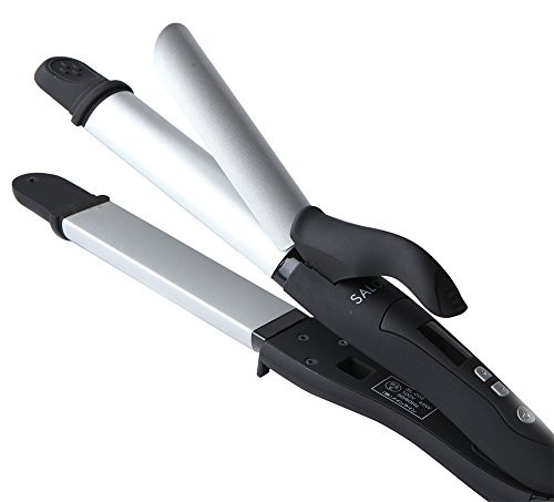 Ferro da stiro professionale 220 °C SALONIA 2WAY dritto e arricciato 32 mm 36 x 9,2 x 7 cm - Foto 1 di 1