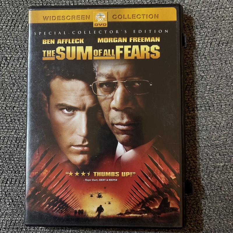 The Sum of all Fears Special Collector's Edition Widescreen Collection DVD