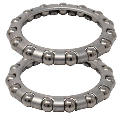 schwinn bicycle wheel bearings CustomyLife 4pcs 1/4 in x 9 Balls Crank Ball Bearing Silver Bottom Bracket Bike Axle Frame Bearing Repair for Mountain Genesis Stretch Mountain Bike Wheel Schwinn Wheel