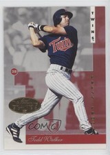 1996 Leaf Signature Series Gold Press Proof Todd Walker #117 0b5