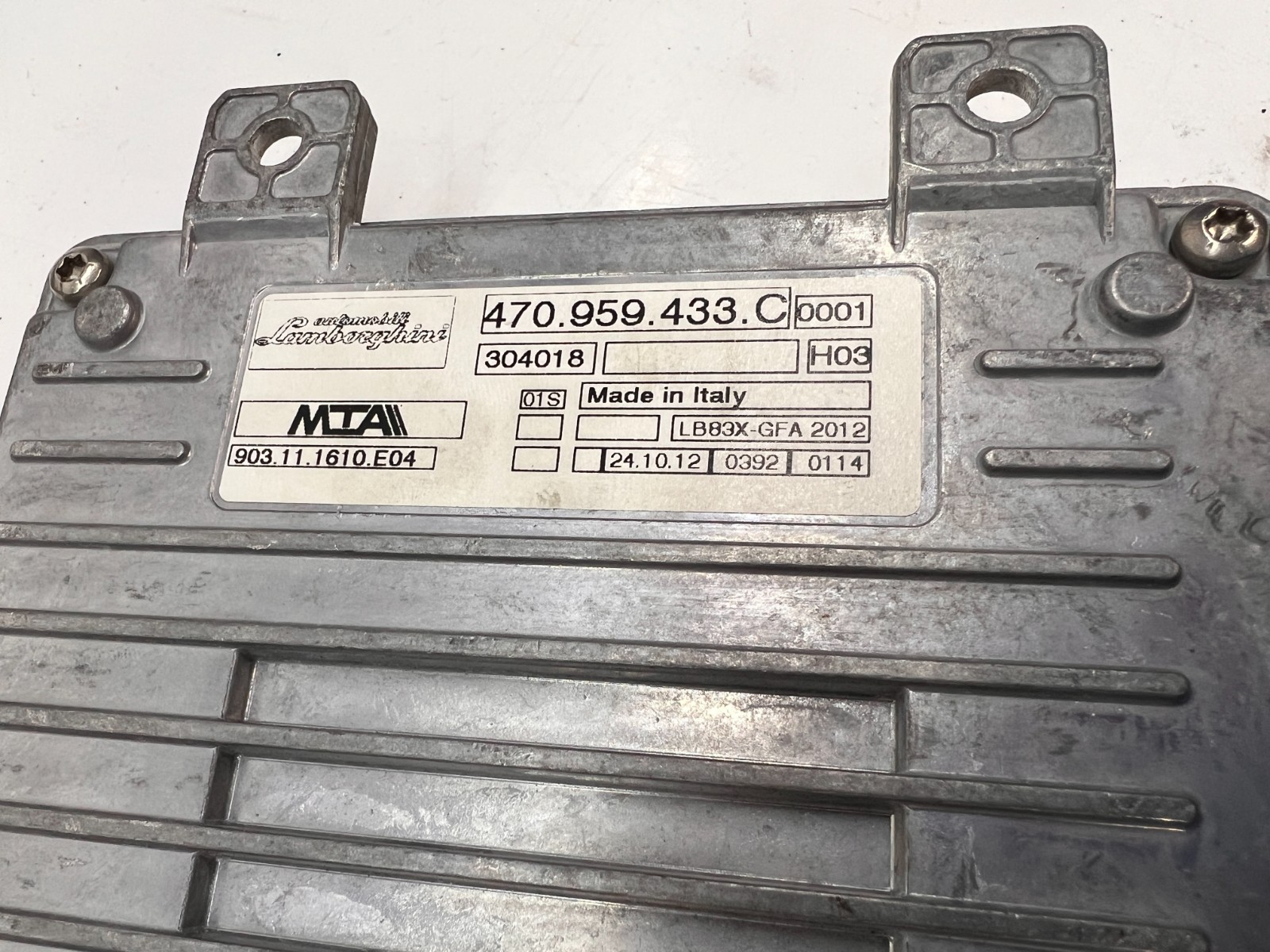 LAMBORGHINI AVENTADOR LP700 LP720 GFA CONTROL UNIT MODULE OEM 470959433C