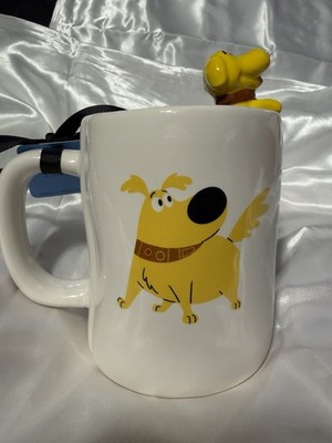 Rae Dunn Disney Dug Ceramic Mug Pixar Squirrel Artisan Collection