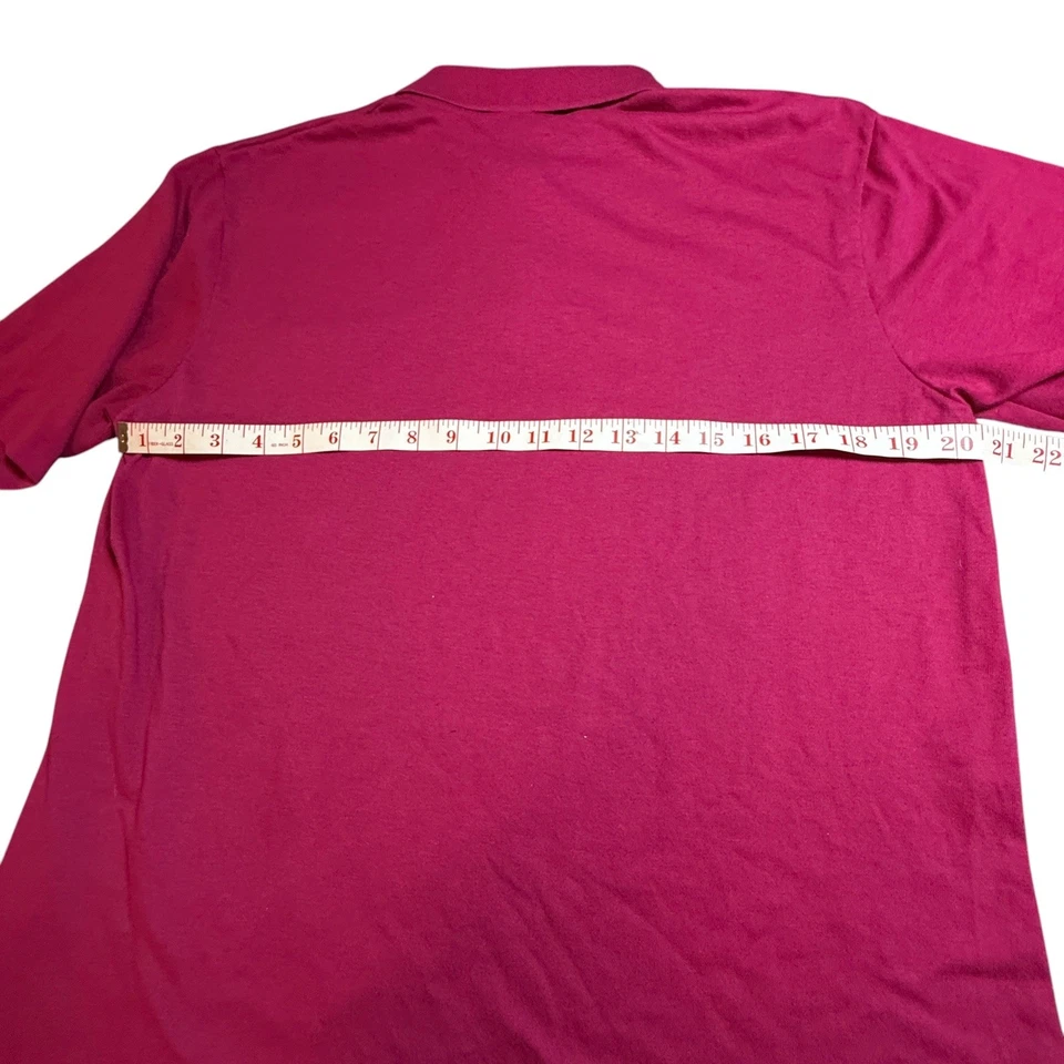 1982 Walt Disney World EPCOT Center XL Polo Shirt USA Rare Opening Year Logo - Image 3 of 4