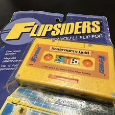 1987 Flipsiders Scavengers Gold Vintage Milton Bradley Cassette pocket games