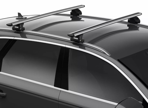 Thule WingBar Evo Silver Roof Bars Set to suit Audi e-tron SUV 19-22 - Picture 5 of 5
