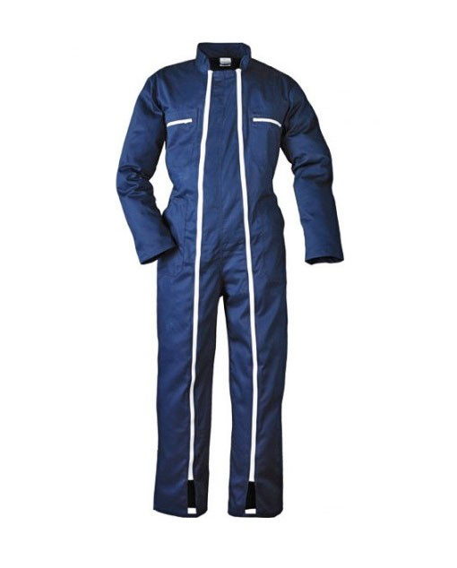 Combinaison bleu de travail double zip Coverguard S enfilage rapide