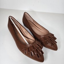 Journee Collection Womens 8.5 M Tan Brown Judy Slip On Ballet Flats NIB