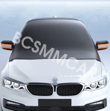 Car Windshield Cover Winter Snow Ice Rain Frost Guard Sun Shade Winter Outdoor