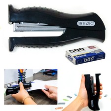1 BAZIC Stand Up Stapler 500ct Refill Staples Handheld Office Desktop Standard