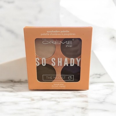 The Creme Shop Eyeshadow Palette So Shady The Nudist *NEW IN BOX*