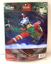 Plaid Bucilla Felt Frosty Flight Craft Kit 85457 Santa Snowman 2007 Stanziani US