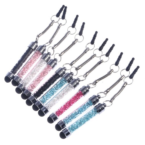 10 PCS Mobilfunkstift Glitzernde Kapazitive Stifte Kristallstifte - 第 1/11 張圖片