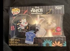 Funko POP TEES LARGE Alice in Wonderland White Rabbit Flocked Disney