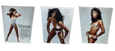 Venus Williams 2005 SI Swimsuit 3-Page Feature Photo Set Tennis Star Bikini
