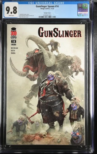 Gunslinger Spawn #14 - Cover B - CGC Graded 9.8 - Bjorn Barends