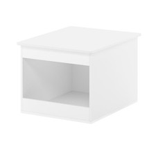20395WHS Peli Top Opening Litter Box Enclosure Solid White
