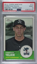 2012 Topps Heritage Minor League Edition Christian Yelich #13 PSA 9 MINT 1q7